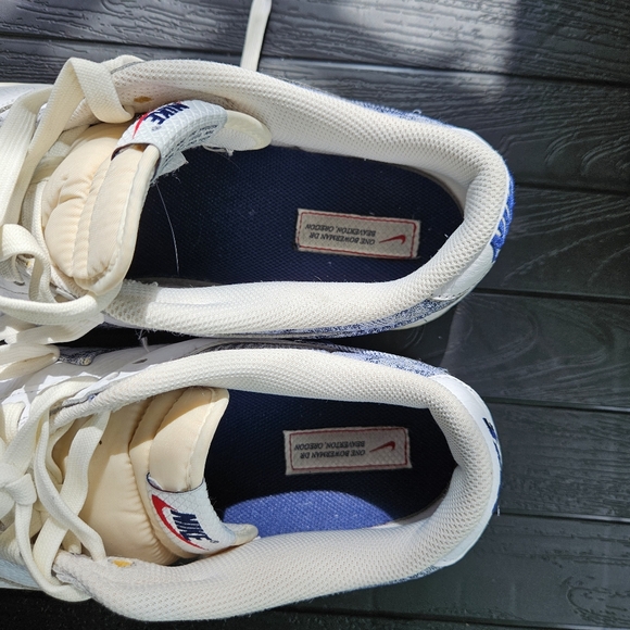 Nike Dunk Low Washed Denim Mens Size 14 FN6881-100 - Picture 10 of 14